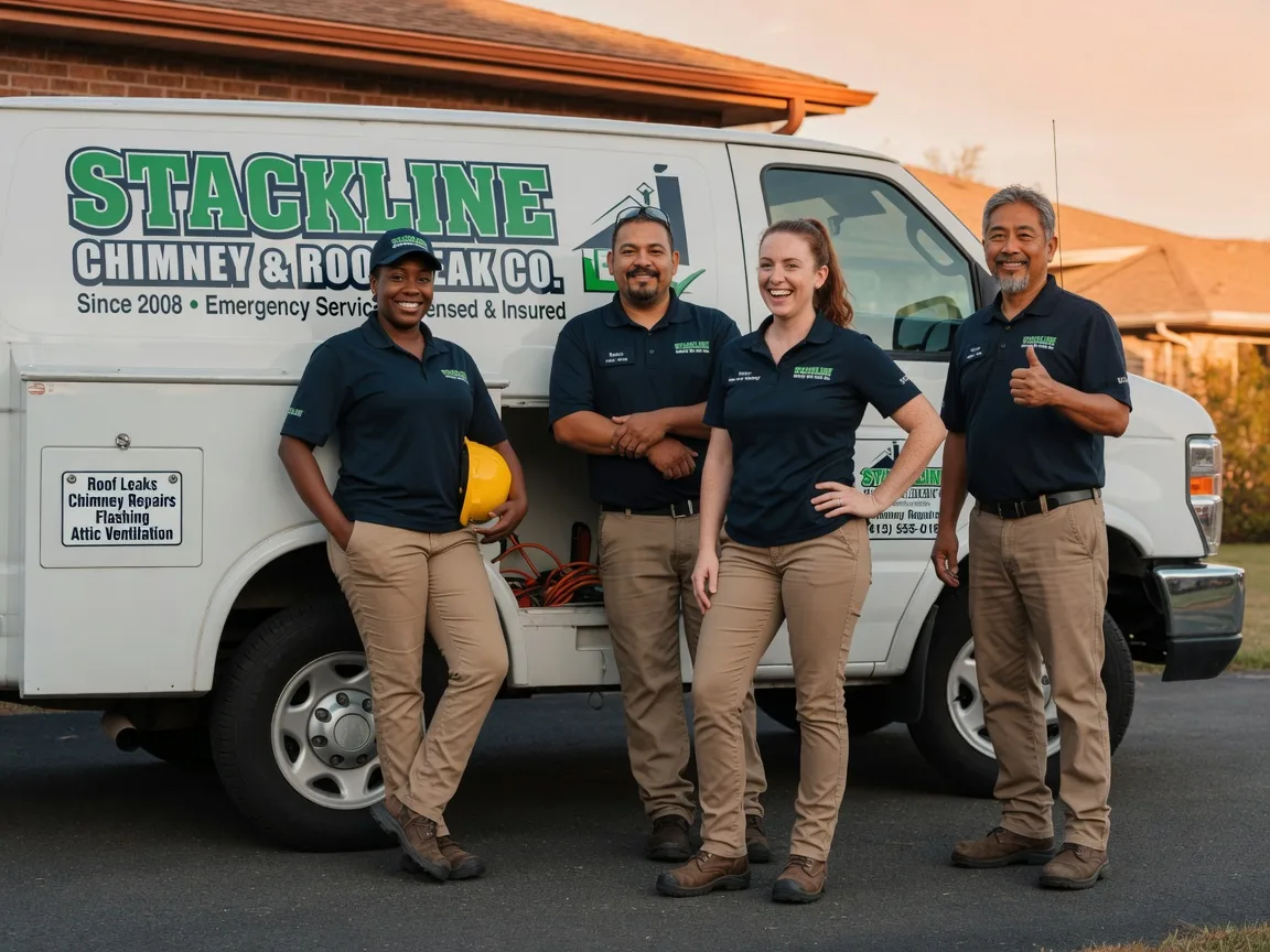 Chimney flashing repair company in Raytown, MO